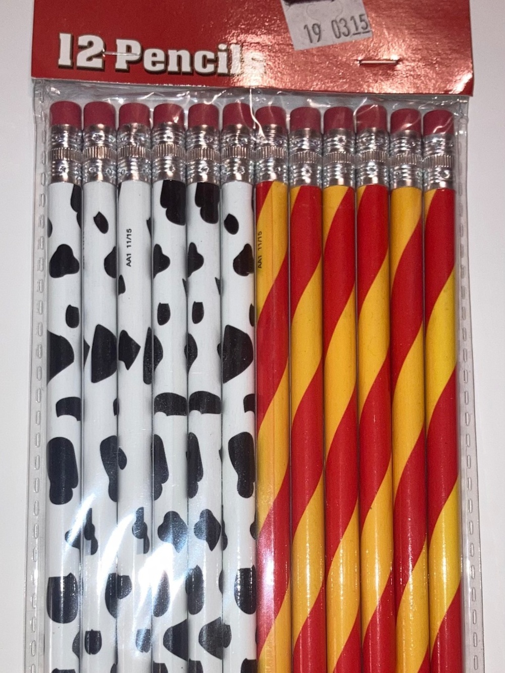 NWT Firefighter Birthday Party Favors - 12 Pencils (Dalmatian & Fire Truck)